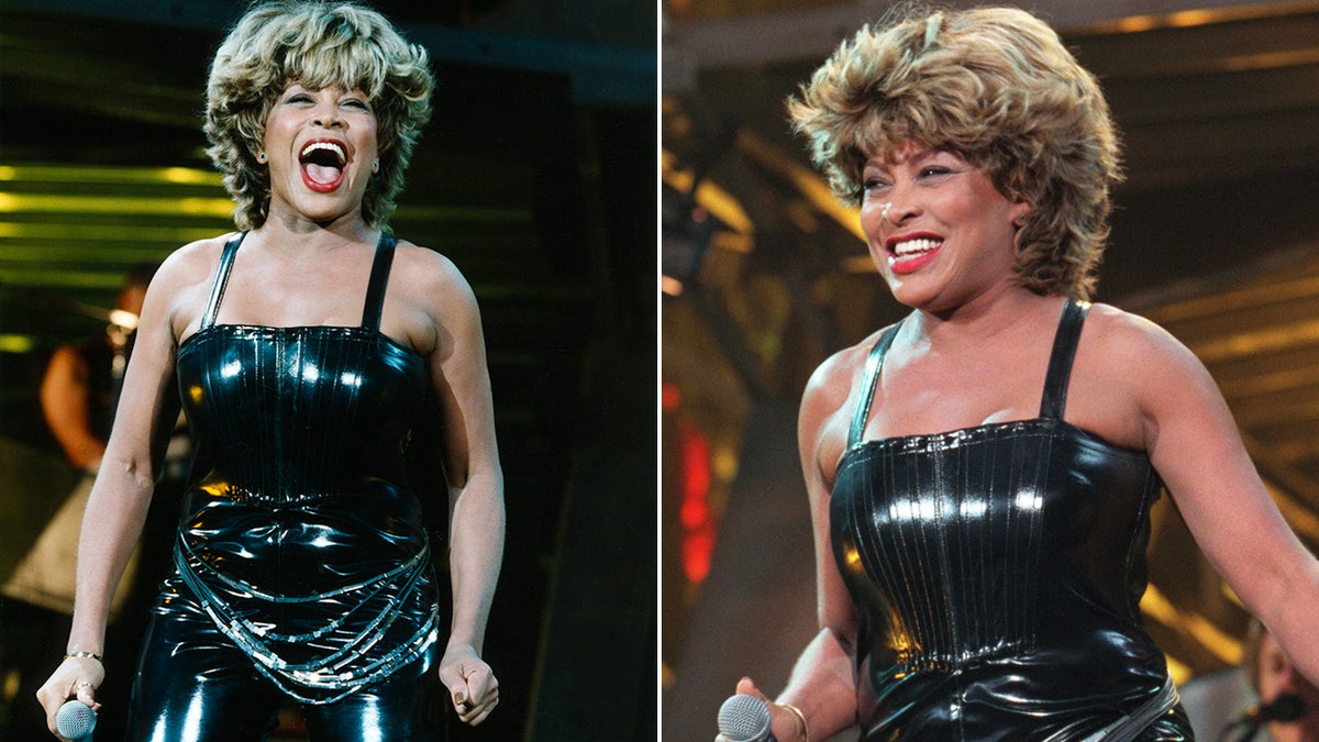 Tina Turner performing in 2000