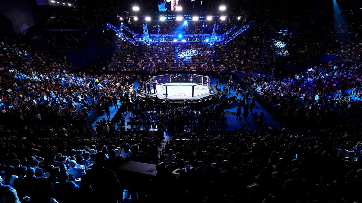 UFC ring in Australia