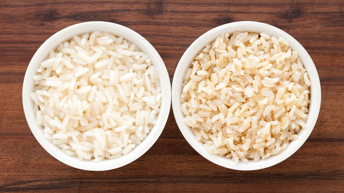 white vs brown rice