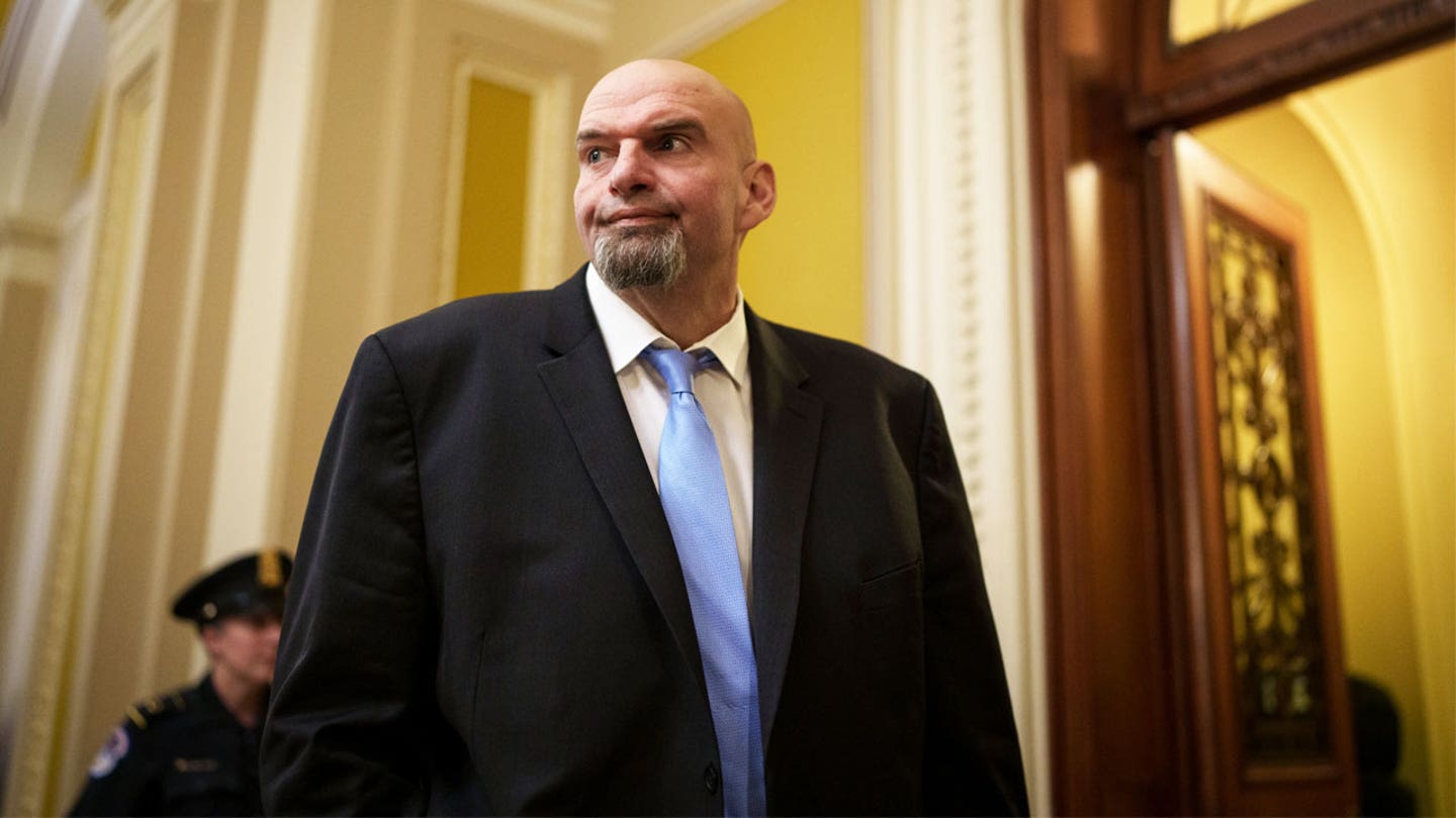 Fetterman Breaks with Party, Rejects Progressive Label