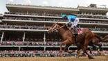 Mage finishes the finish line at the Kentucky Derby