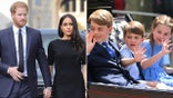 Prince Harry and Meghan Markle split with Prince George, Princess Charlotte and Prince Louis