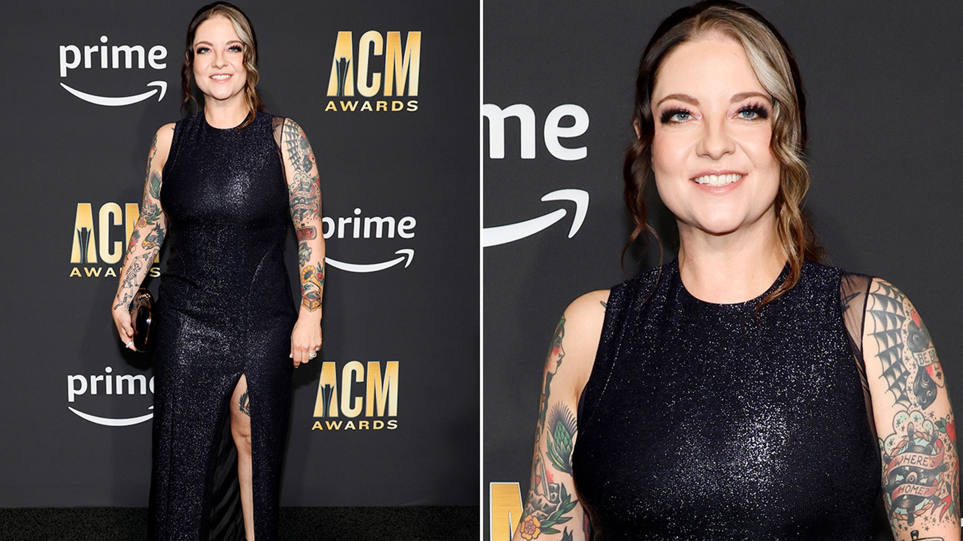 Ashley McBryde at the 2023 ACM Awards red carpet