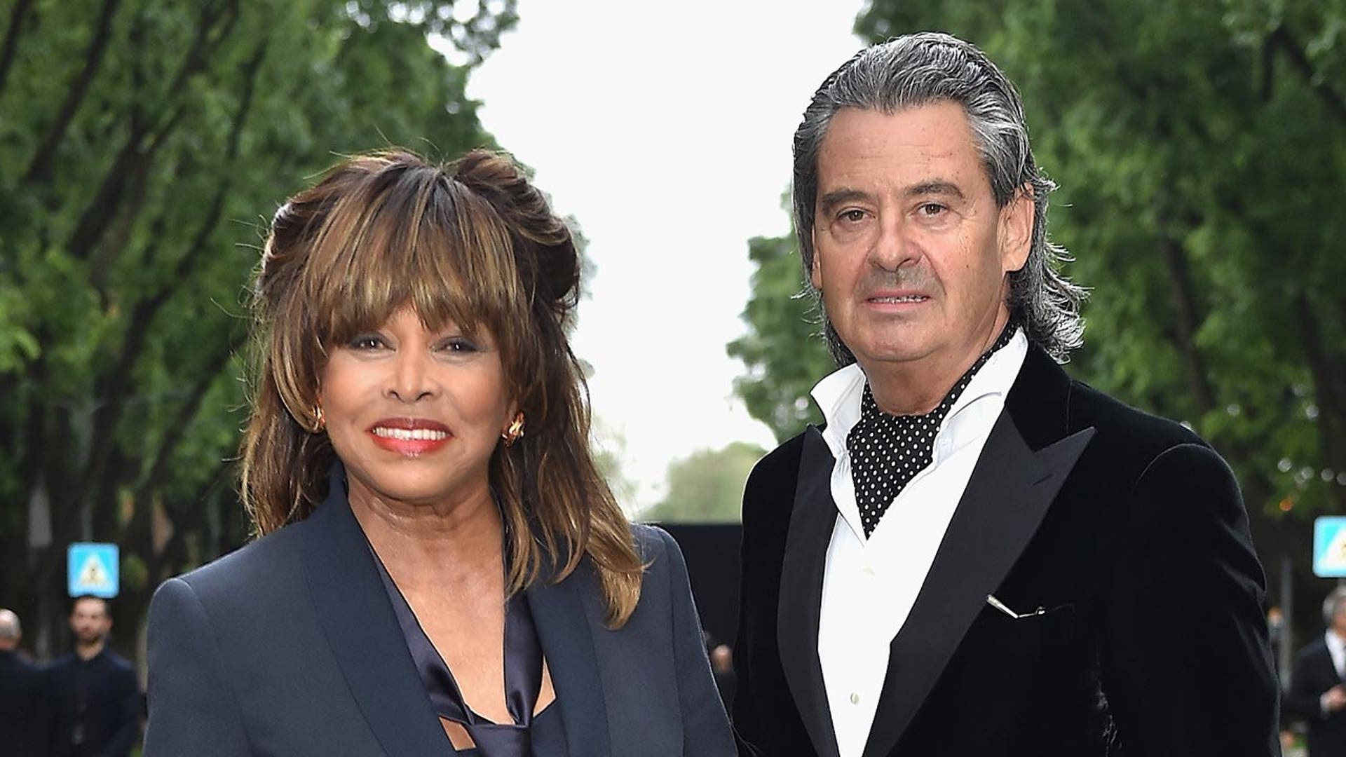 Tina Turner and her husband Erwin Bach