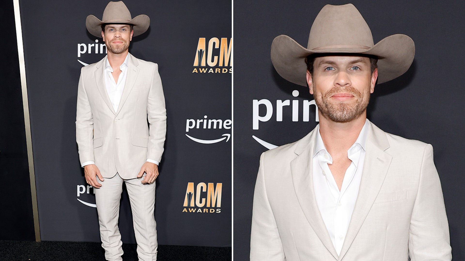 Dustin Lynch at the ACM awards