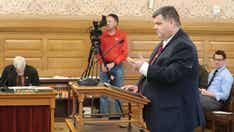 Former Kansas lawmaker convicted of COVID-19 relief fraud tries to avoid prison time