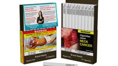 Canada to introduce mandatory warning labels on individual cigarettes, becoming first country to do so