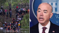 DHS Sec. Mayorkas takes victory lap as border surge continues