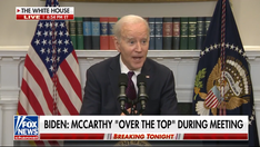 Biden gets heated with reporter after asked about debt ceiling: 'You didn't listen'