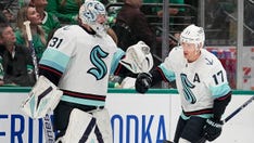 Kraken take Game 1 in overtime, thwart Stars' heroic comeback efforts