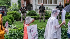 Left-wing protesters return to Supreme Court justices' homes as Democrats target Clarence Thomas