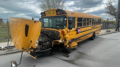 Chicago special needs students injured after driver with revoked license hits school bus