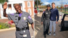 North Carolina campus security officer goes viral for hugging graduating seniors before commencement