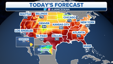 Severe weather over southern Plains to bring heavy rain, tornado threat
