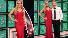 'Wheel of Fortune' host Pat Sajak gets emotional as daughter Maggie Sajak fills in for Vanna White