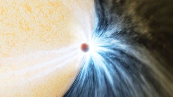 Star swallows planet whole, first time scienctists observe such an occurance