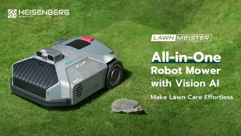 AI-powered robot mower cuts your lawn as you sit back