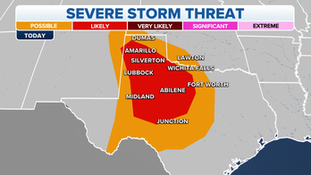 Unsettled weather in Plains states will bring threat of tornadoes, large hail