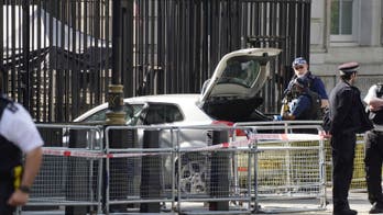 Car rams into gate of UK Prime Minister’s residence, man arrested