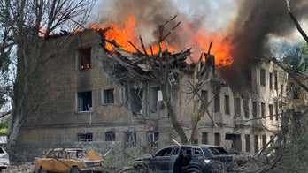 Russia pummels Kyiv with waves of explosive drones ahead of Ukrainian founding holiday