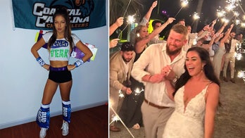 Alleged drunken driver charged with killing bride had dressed as 'Bud Lightyear' for Halloween