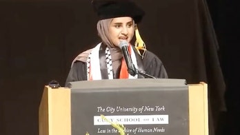 New York City Mayor Eric Adams blasts 'negativity and divisiveness' in CUNY Law student's commencement speech