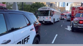 California traffic collision involving prison transport bus injures at least 19