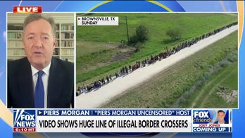 Piers Morgan torches Biden as fears grow about border chaos: 'This is, frankly, pretty terrifying'