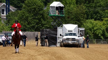 Horse trained by Bob Baffert euthanized in Preakness Stakes undercard; jockey hospitalized