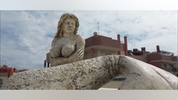 Curvy mermaid statue in Italy makes a viral splash as residents debate if it's 'vulgar' or 'beautiful'