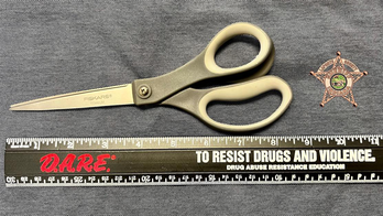 Indiana officials find scissors hidden inside arrested man after body scan