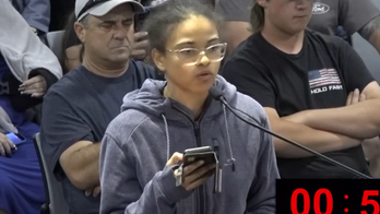 Female high school student scorches school district for allowing biological male student to use girls bathroom