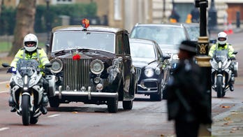 Elderly woman in London struck by police motorcycle escorting UK royal