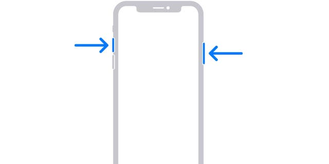 Image of white-blank phone 