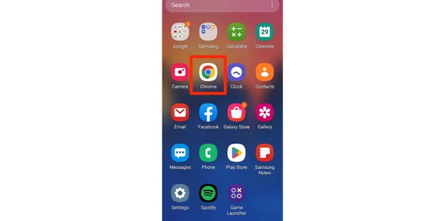 Gambar aplikasi Google Chrome