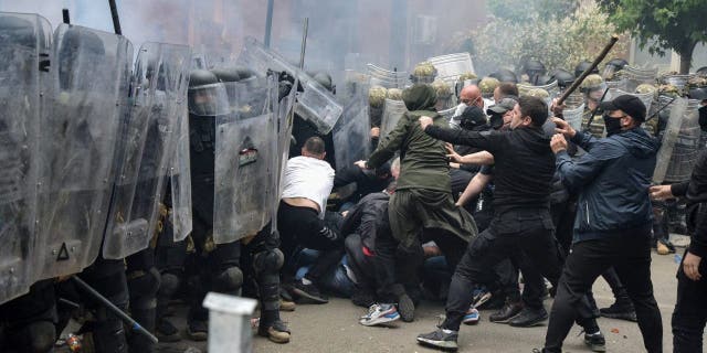 protests kosovo
