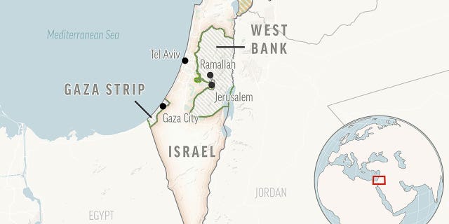 La Agencia de Seguridad de Israel defiende el uso de una herramienta que enviaba mensajes amenazantes a los manifestantes palestinos en 2021 4 Israel mapa