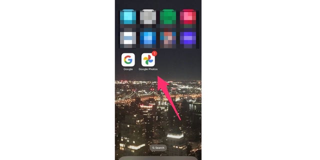 Google photo app in your phone