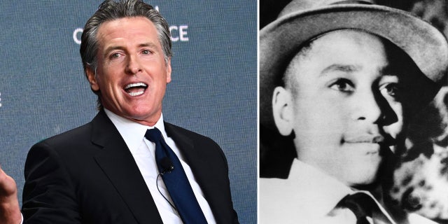 Gavin Newsom, Emmett Till