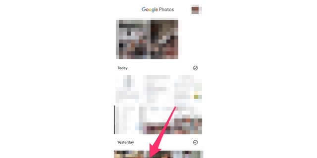 Photo search in Google