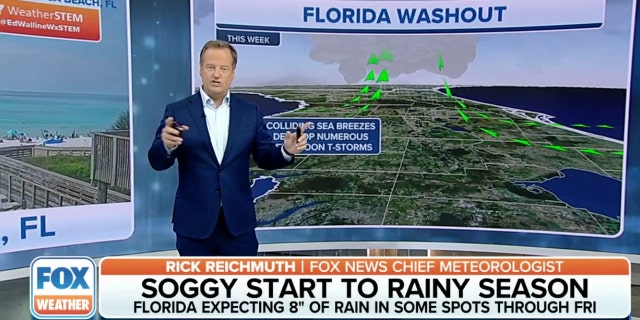 A Fox Weather map