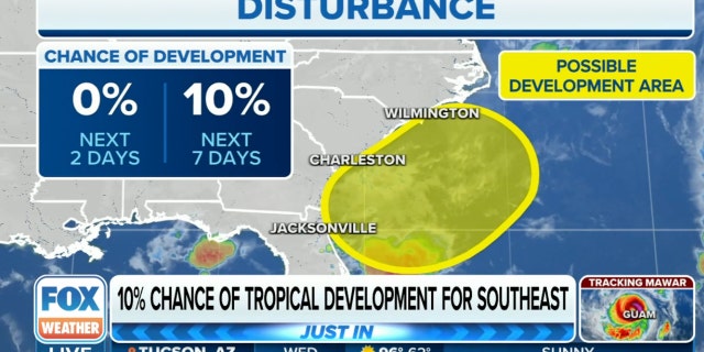 Fox Weather map