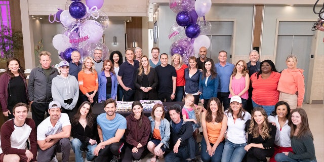 The cast of General Hospital