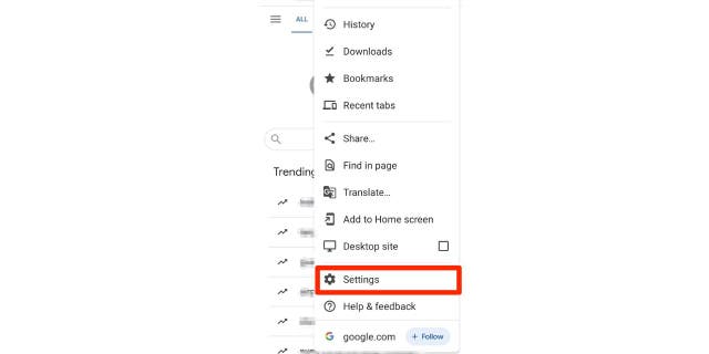 Google Chrome Ayarları