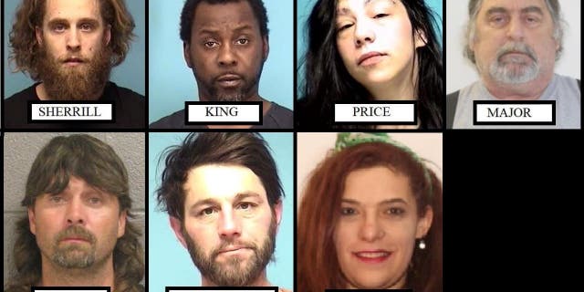 Mugshots of 7 drug bust suspects