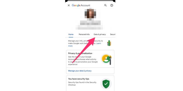 Google gizlilik ayarları