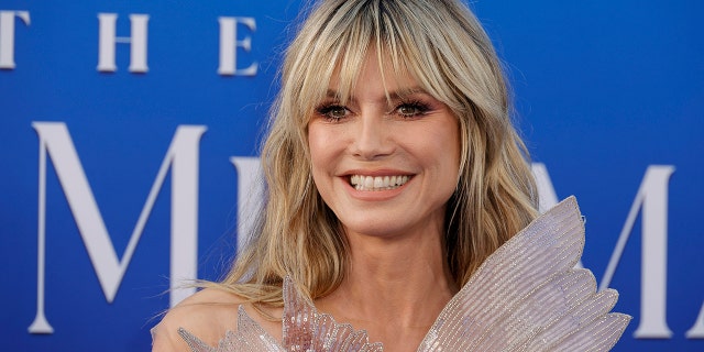 Heidi Klum esilinastusel "Väike merineitsi"