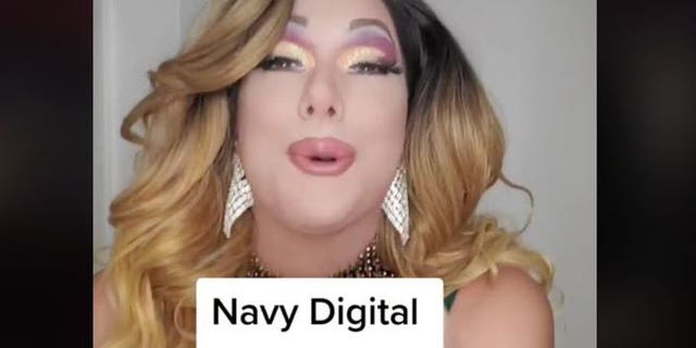 Joshua Kelley Navy drag queen