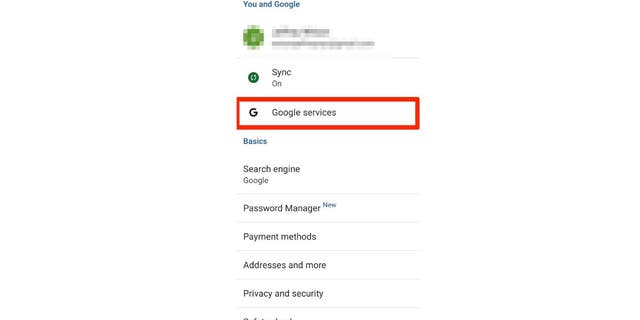 Google Chrome Service