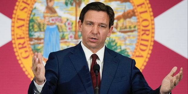 Ron DeSantis in Tallahassee